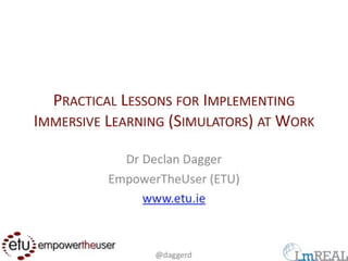 ETU Online Educa 2012 slidedeck