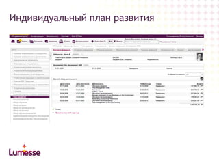 Индивидуальный план развития

 