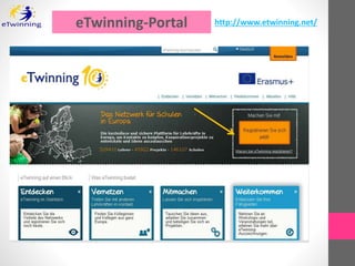 http://www.etwinning.net/eTwinning-Portal
 