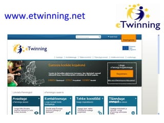 www.etwinning.net
 