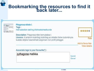 eTwinning and Educational Resources