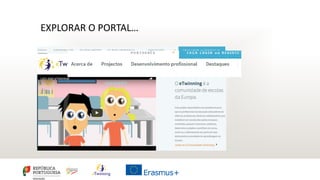 EXPLORAR O PORTAL…
 