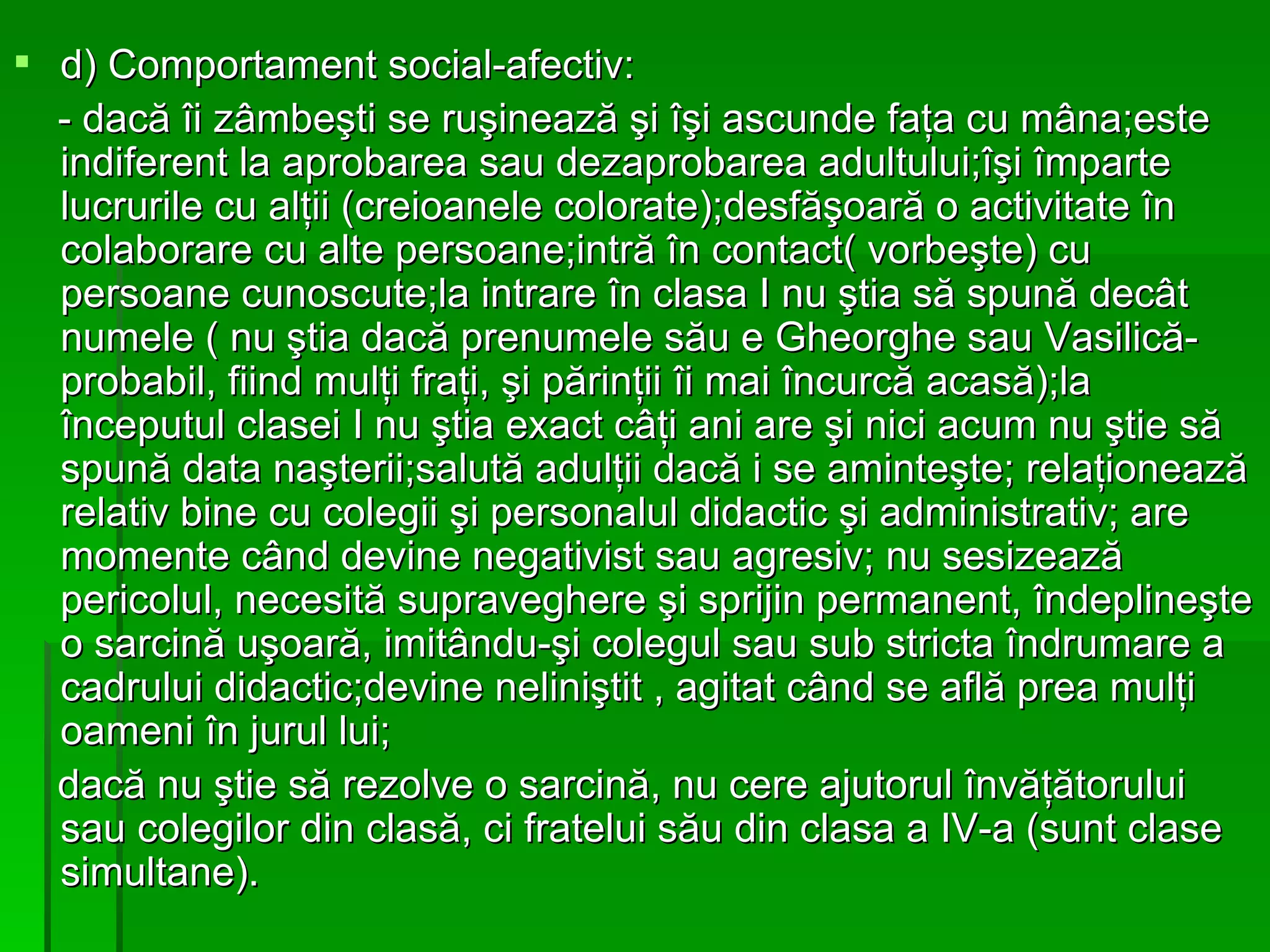 Stan alina elena neamt plan de interventie personalizat ppt