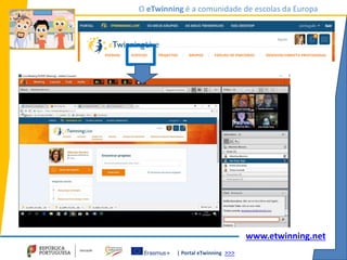 | Portal eTwinning >>>
O eTwinning é a comunidade de escolas da Europa
www.etwinning.net
 