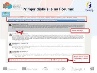 Primjer diskusije na Forumu!
 