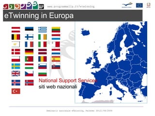 eTwinning in Europa National Support Services siti web nazionali 