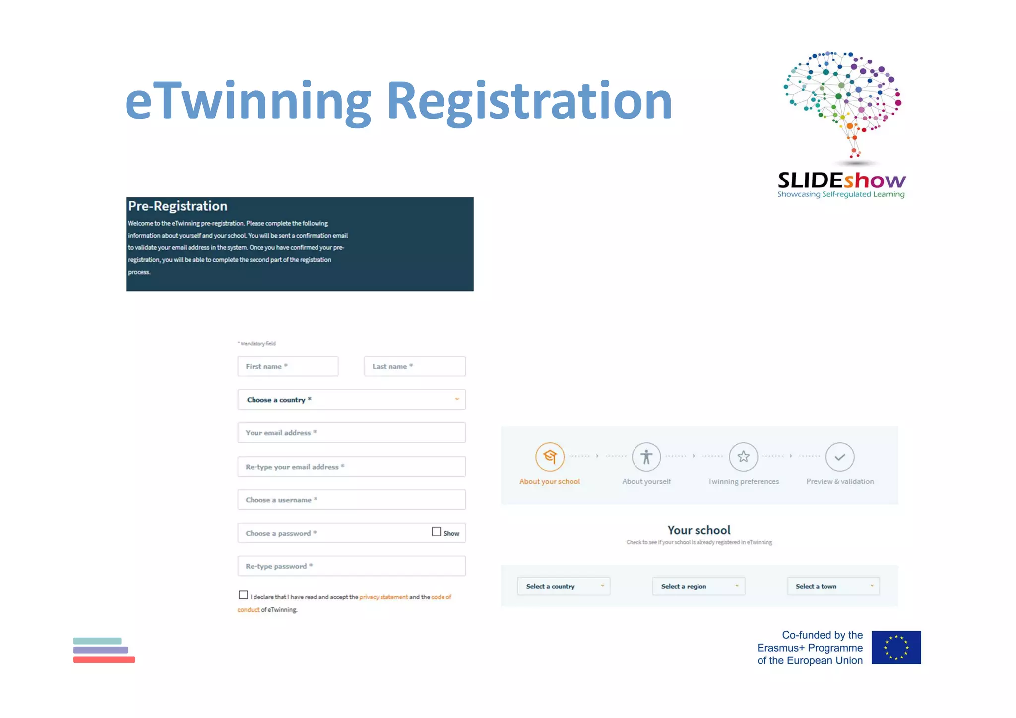 eTwinning Registration
 