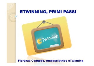 Fiorenza Congedo, Ambasciatrice eTwinning
 