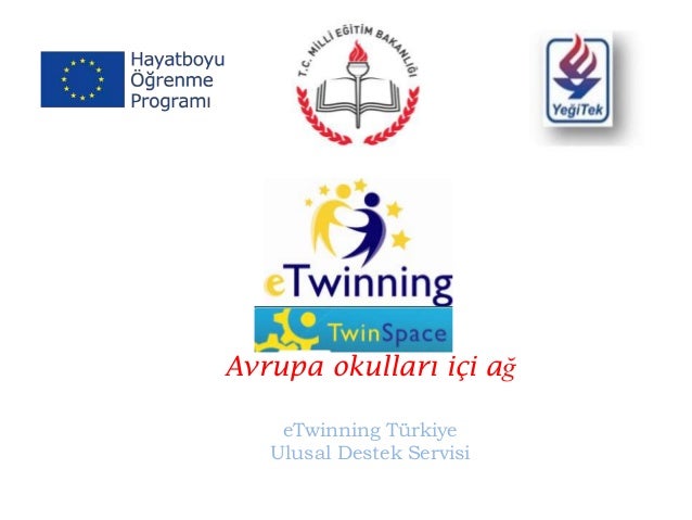 e twinning twinspace genel aciklama sunusu