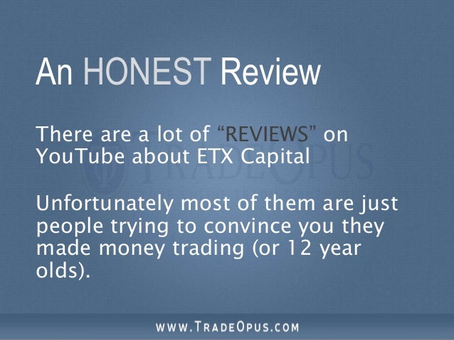 Etx capital demo account