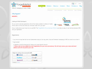 Internet messaging on every mobile
 