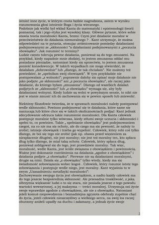 Etyka Kanta | PDF