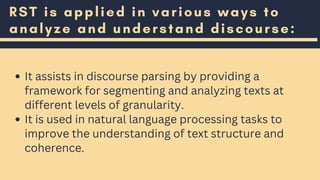 Rhetorical Structure Model in Advanced Discourse Analysis | PDF