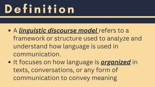 Rhetorical Structure Model in Advanced Discourse Analysis | PDF