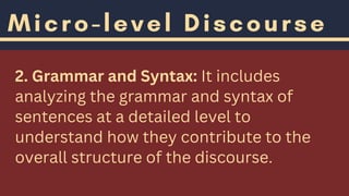 Rhetorical Structure Model in Advanced Discourse Analysis | PDF