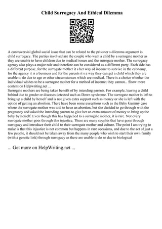 Surrogate Play Example Etymology Essay Topics | PDF