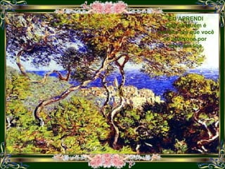 EU APRENDI Que ninguém é perfeito até que você se apaixone por  essa pessoa. 