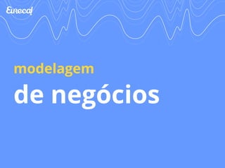 modelagem 
de negócios 
 