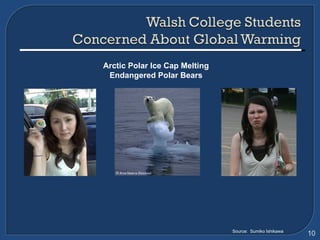 Arctic Polar Ice Cap Melting Endangered Polar Bears Source:  Sumiko Ishikawa 