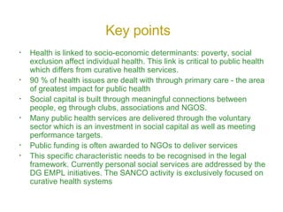 EU regulation of health services but what about public health? | PPT