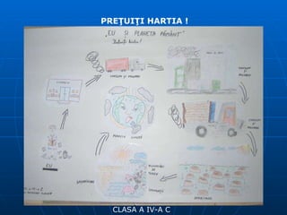 PREŢUIŢI HARTIA ! CLASA A IV-A C 