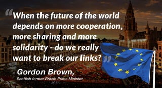 Brexit 2016 - Gordon Brown