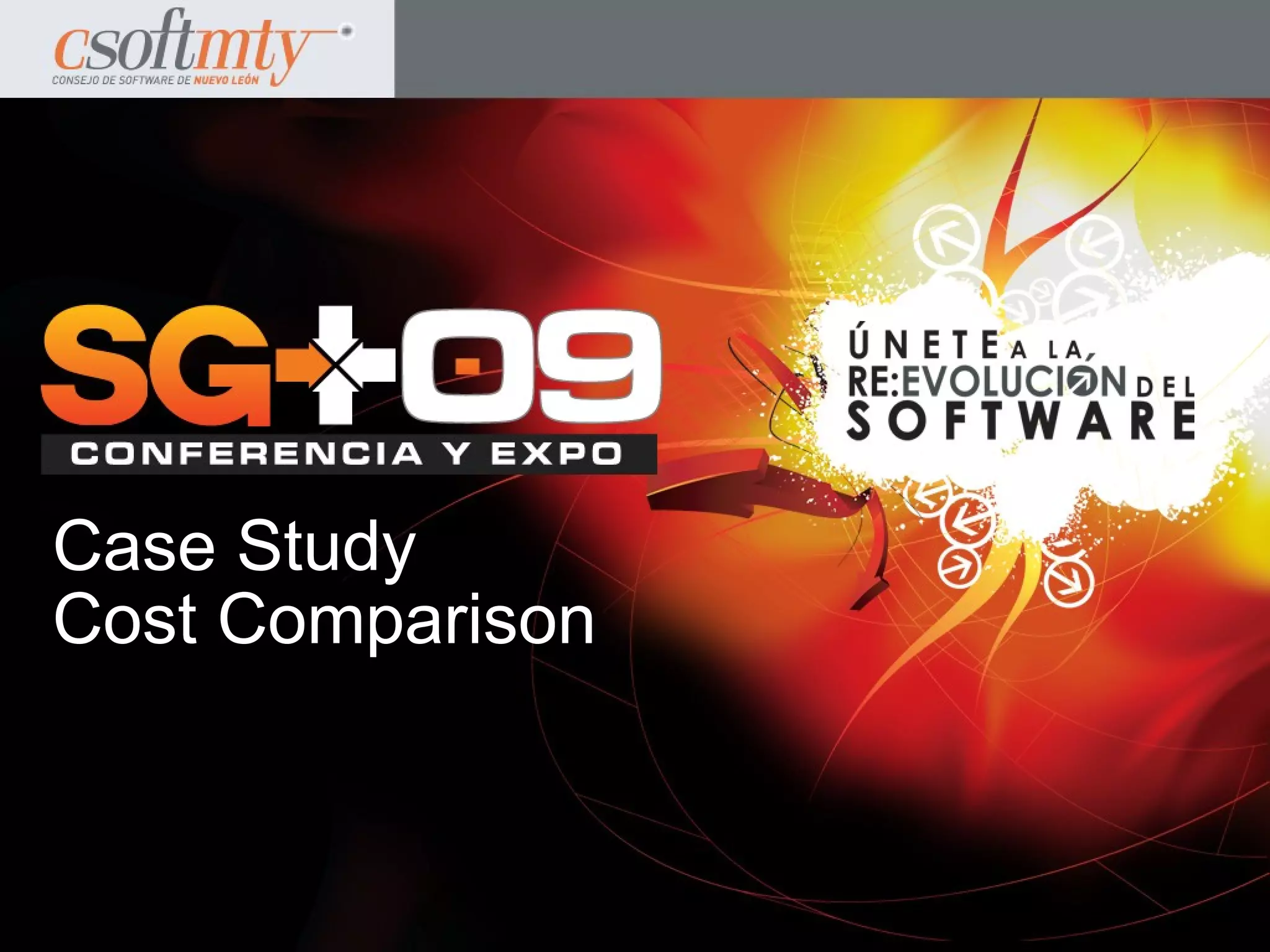 Case Study
Cost Comparison
 