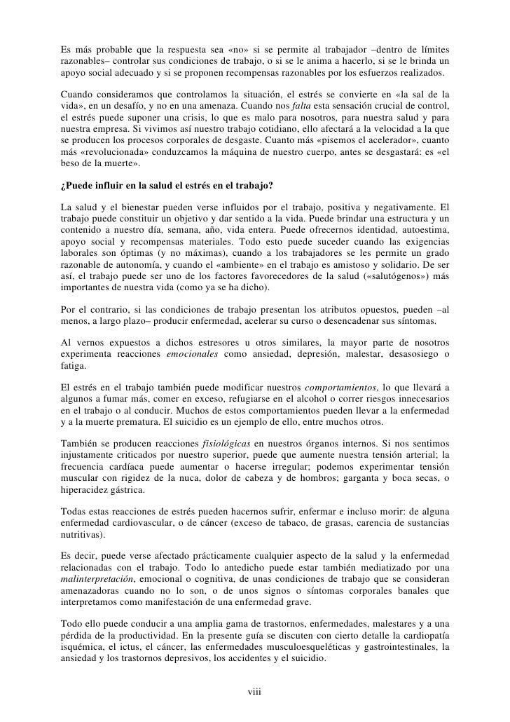 Eu 1999 Informe Europeo Estres Laboral