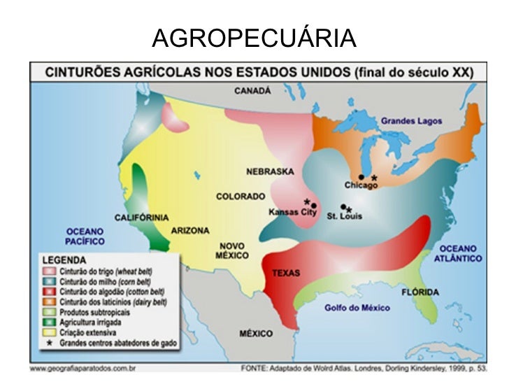Como Está Organizada A Produção Agropecuária Nos Estados Unidos