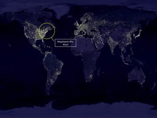 Megalópole Bos-
Wash
 