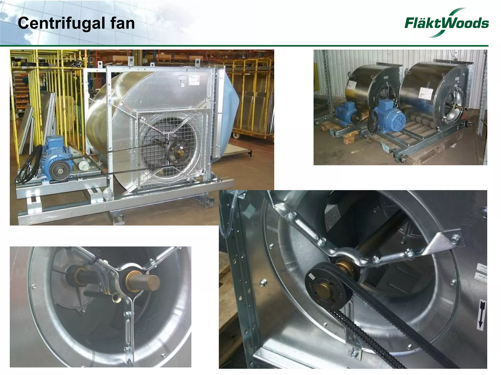 Centrifugal fan
 