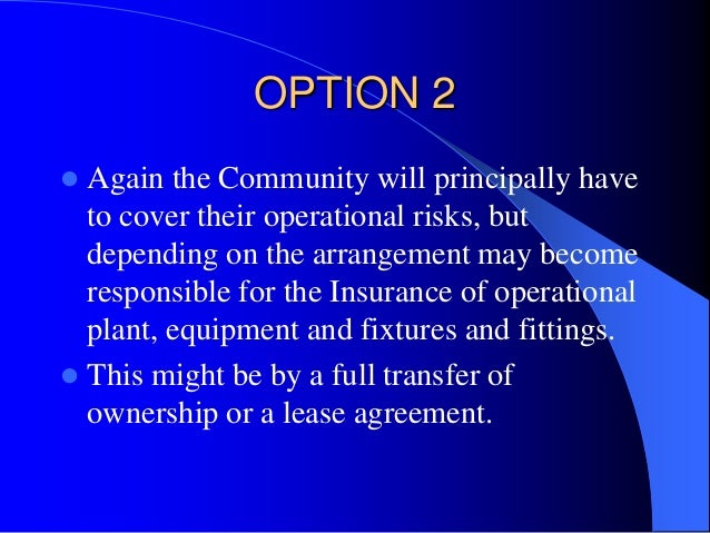 Insurance considerations, perils and pitfalls