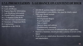 EUROPE ANNUAL SAFETY REPORT DOCUMENTS [ASR] | PPTX