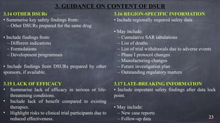 EUROPE ANNUAL SAFETY REPORT DOCUMENTS [ASR] | PPTX