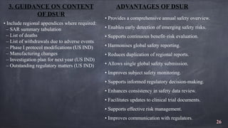EUROPE ANNUAL SAFETY REPORT DOCUMENTS [ASR] | PPTX