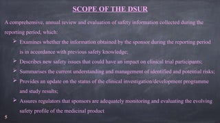 EUROPE ANNUAL SAFETY REPORT DOCUMENTS [ASR] | PPTX