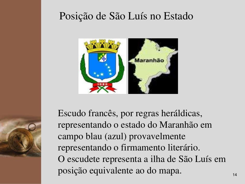 Bandeira e brasão de Maranhão e