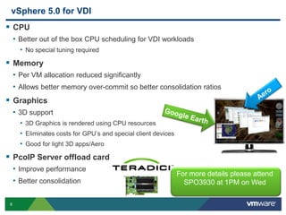 PCoIP and More - VMware View - Performance and Best Practices 