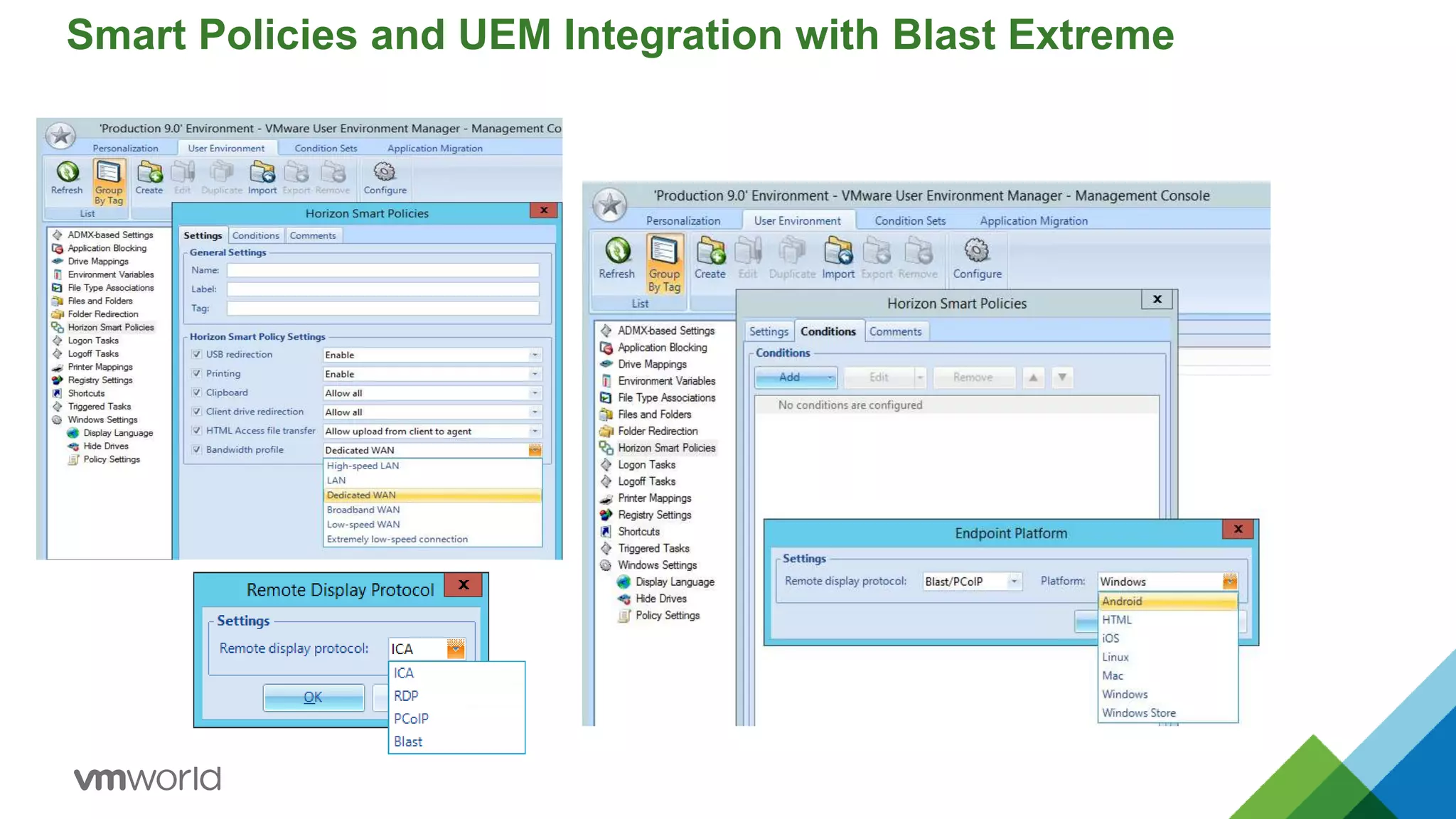 Smart Policies and UEM Integration with Blast Extreme
 