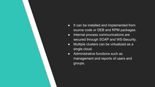 Eucalyptus cloud computing | PPTX