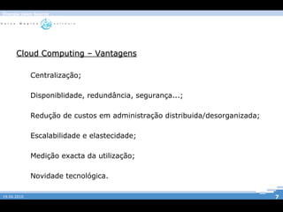 Demonstração. 19.04.2010 