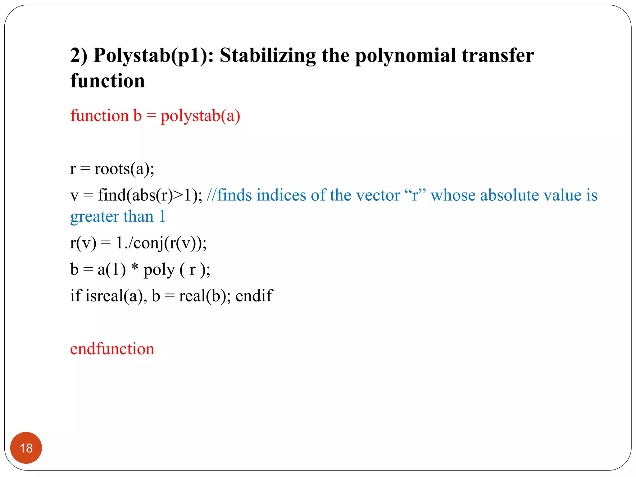 Eucledian algorithm for gcd of integers and polynomials | PPT