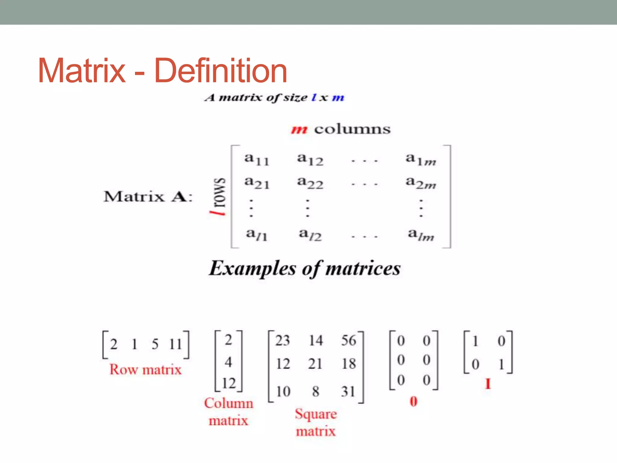 Euclid algorithm and congruence matrix | PPTX