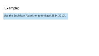 Understanding the Euclidean Algorithm and Extended Euclidean Algorithm ...