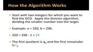 Understanding the Euclidean Algorithm and Extended Euclidean Algorithm ...