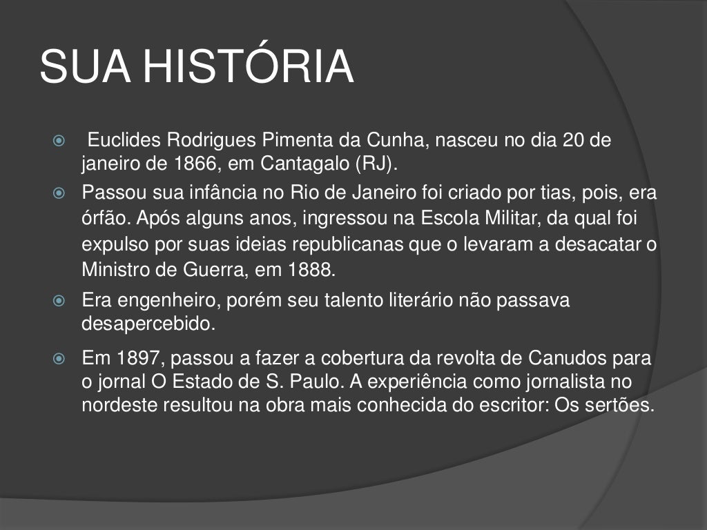 Euclides da cunha Euclides da cunha