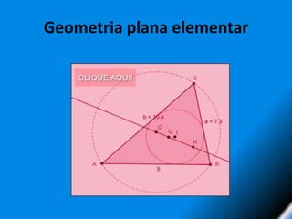 Geometria plana elementar
