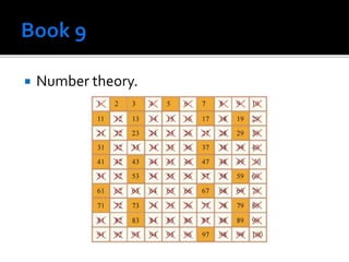  Number theory.
 