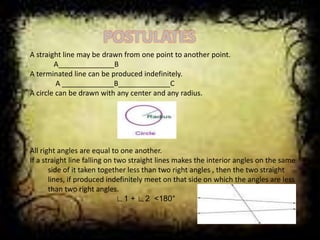 Euclid ppt about him and his inventions | PPTX
