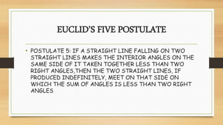 Euclid ppt final
